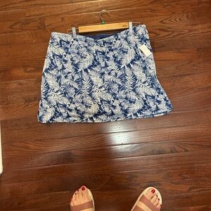 Tranquility by Colorado Clothing Navy and White Mini Skirt